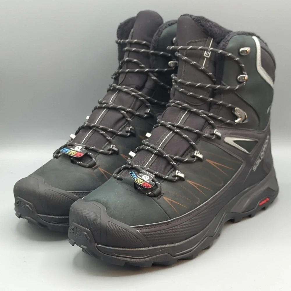 Salomon X Ultra Winter CS WP Boots Mens Size US 9 Black New Without Box